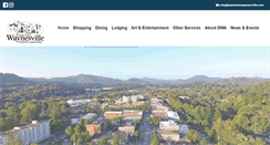 Desktop Screenshot of downtownwaynesville.com